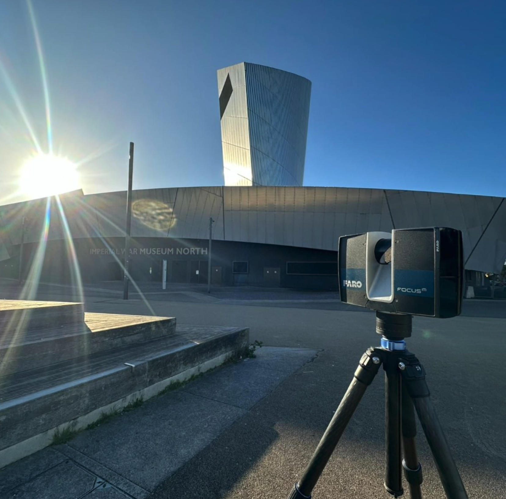 FARO Focus Laser Scanner at Imperial War Museum North
