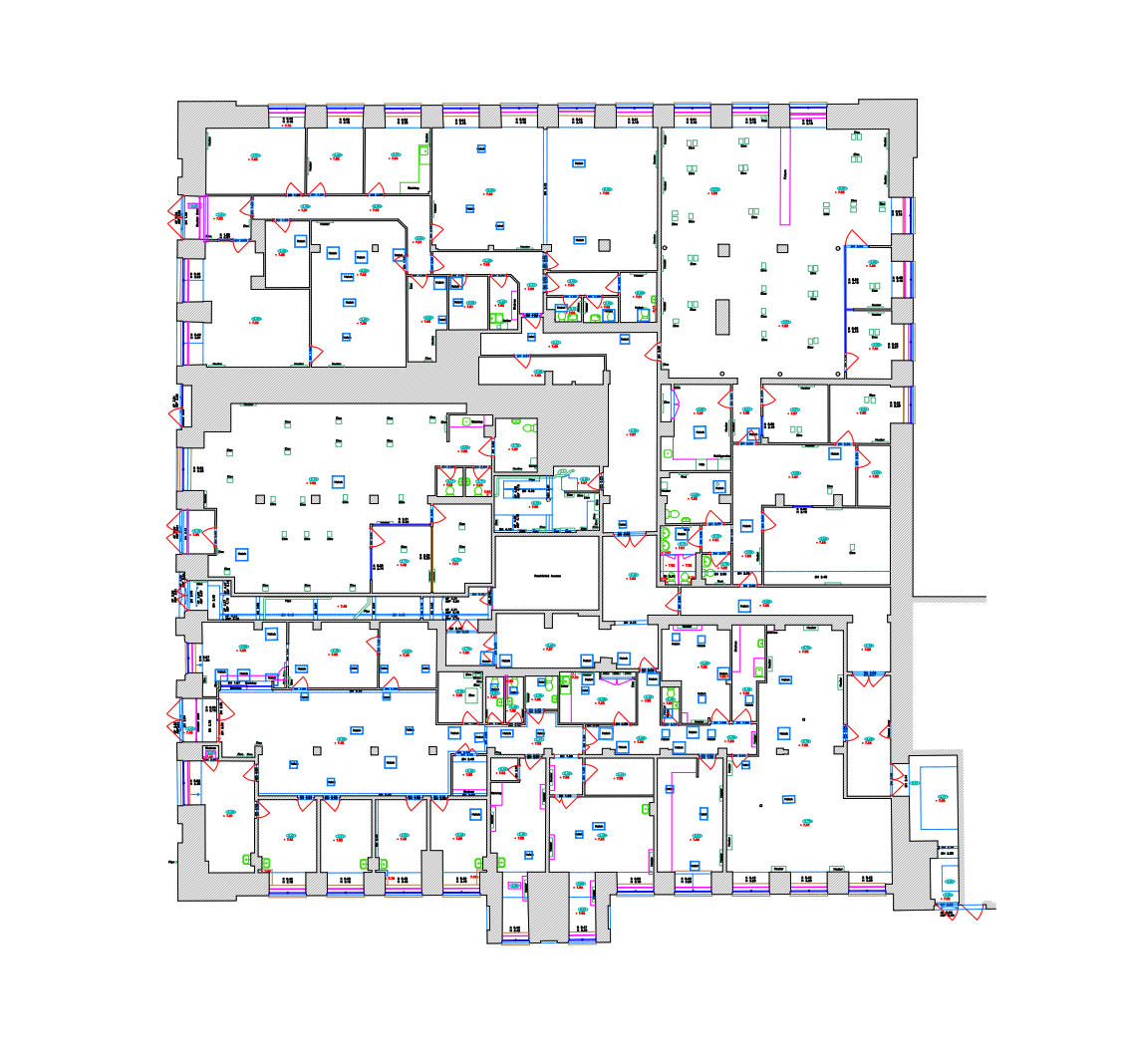 Measured Building Survey Floor Plan